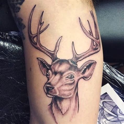 30 Deer Tattoos Олень