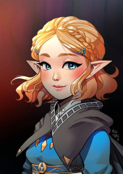 Legend Of Zelda Breath Of The Wild Sequel Art Princess