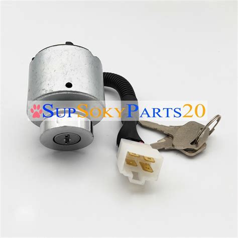 New 66101 55200 Ignition Key Switch For Kubota Bx1500d Bx1830d Bx2200d