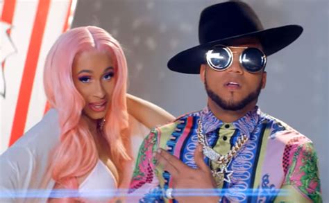 Cardi B Twerks In Lingerie Alongside El Alfa In Mi Mami Music Video E