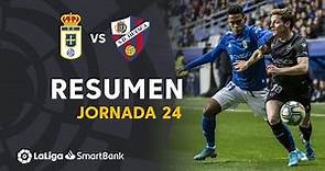 Resumen de Real Oviedo vs SD Huesca (1-1)