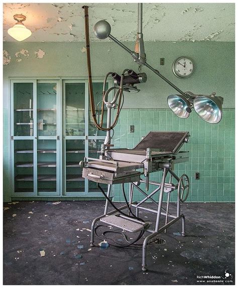 Operating Room No1 X Ray Table Abandoned Hospital Abandoned