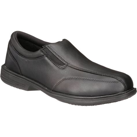 Tredsafe Mens Executive Ii Slip Resistant Slip On Work Shoe