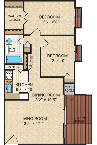 Brand new luxury apartment community in minneapolis mn. Two-Bedroom Apartment Floor Plans | Portabello Apartments ...