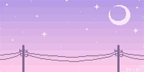 Recolor And Moon Edit Of An Old Piece Telephone Wires Please Dont