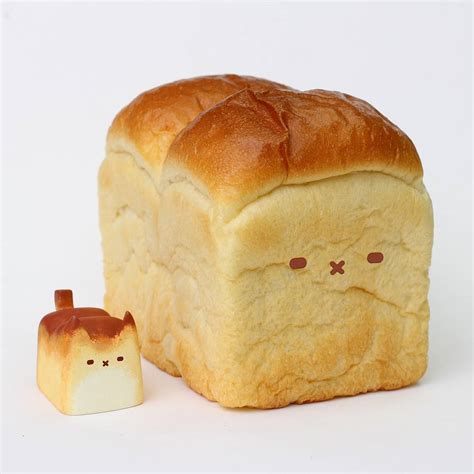 An Adorable Line Of Miniature Bread Cat Shaped Resin Toys That Look