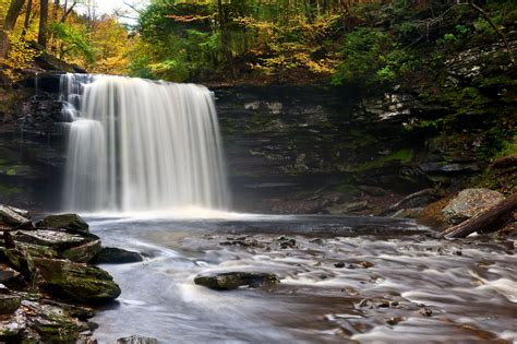 Waterfalls At Ricketts Glen State Park Waterfall State Parks Park