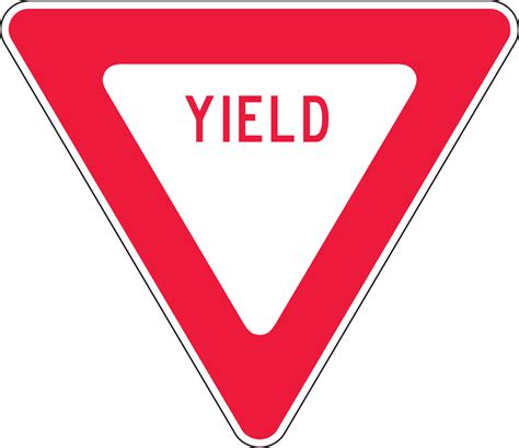 yield traffic signs frr424