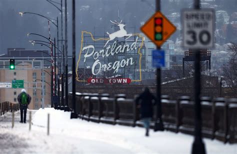 Snow In Portland 4 8″ More Forecast For Metro Area Overnight