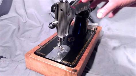 How To Thread Vintage Antique Singer Treadle Electric Sewing Machine