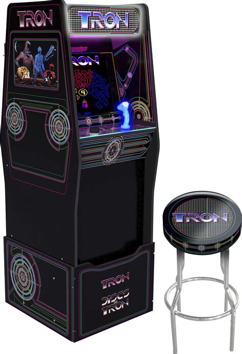 Arcade1up Tron Arcade With Riser And Stool Tro A 01247 Gosale Price