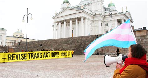 Amnesty Finland ändrar lagen om juridiskt kön Amnesty Sverige