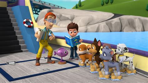 Paw Patrol S8e10 Pups And Katie Stop The Barking Kitty Crew Pups