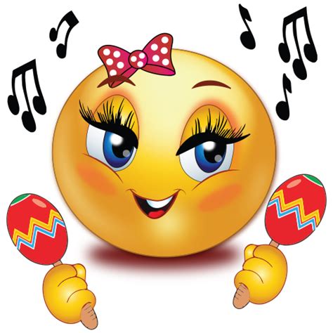 Music Party Girl Emoji