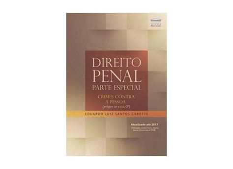 Direito Penal Parte Especial Crimes Contra A Pessoa Ed