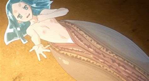 Xbooru Girl Anime Censored Gif Hentai Legs Monster Girl Navel Nipples Nude Pussy Screen