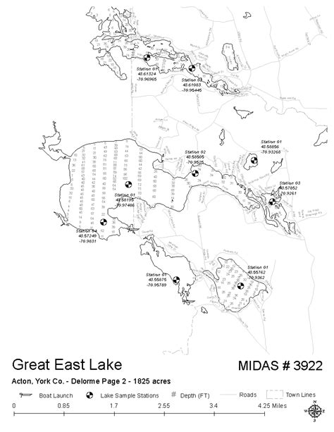 Water Quality Great East Lake Acton York Maine Lakes Of Maine