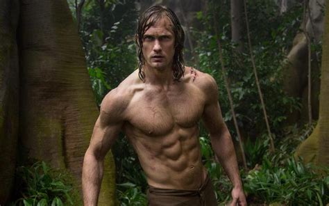 All New Tarzan Alexander Skarsgård On Loincloths His 8000 Calorie A