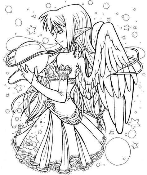Detailed Anime Coloring Pages At Free