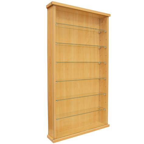 We've got display cabinets for kitchen and bedroom corners, or more discreet shelves with cupboards to keep bathroom essentials stowed away. COLLECTORS - Wall Display Cabinet With Six Glass Shelves ...