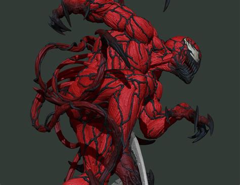 Artstation Carnage Fan Art Miguel Hernandez Urbina Carnage Marvel