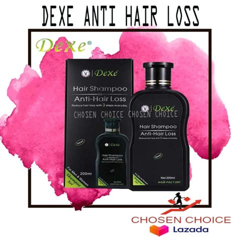 Dexe Hair Growthanti Hair Loss Shampoo 200ml With Freebies Lazada Ph