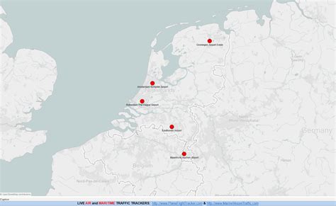 Netherlands Airports Map Airport Map Airport Map
