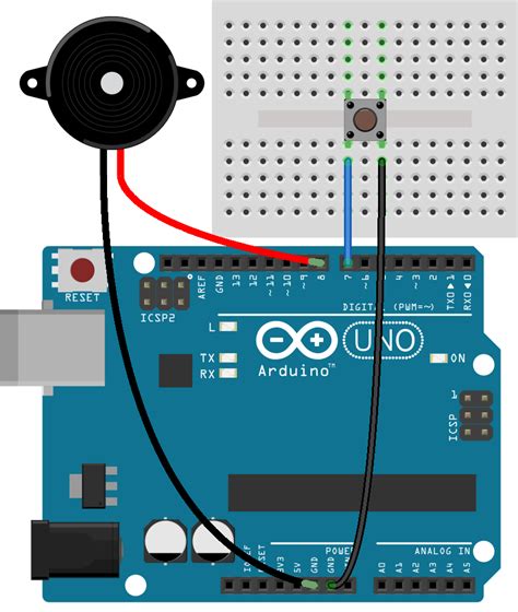 how to use active and passive buzzers on the arduino circuit basics