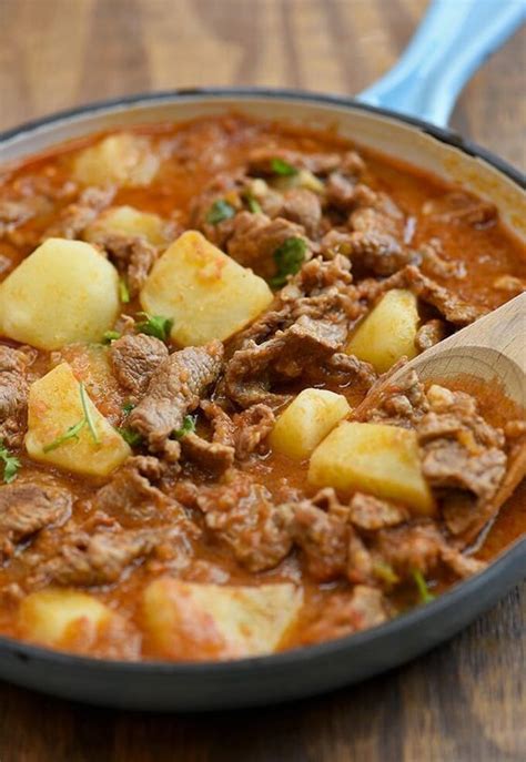 Carne Guisada Kawaling Pinoy Recipe Mexican Food Recipes