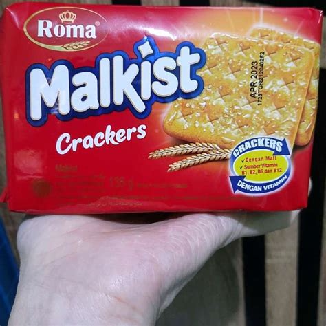 Jual Roma Malkist Crackers Biscuit Biskuit Roma Malkist Crackers 135