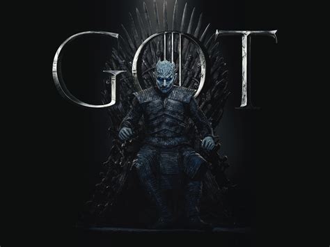Night King Game Of Thrones Season 8 Poster Wallpaper Hd Tv Series 4k