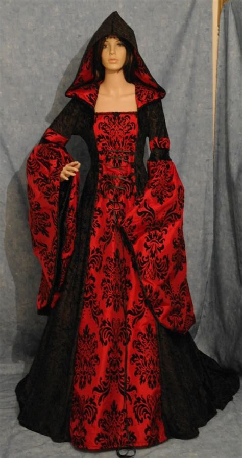 Medieval Dress Renaissance Dress Vampire Dress Halloween Wedding