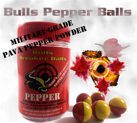 Paintballs Pepper Ball Paintball Home Defense Self Defense 20 X