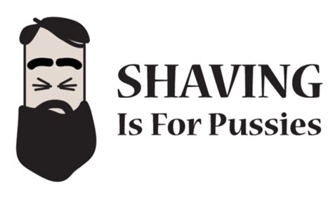 Beard Man Shaving Is For Pussies Humor Slogan Car Bumper Sticker Decal 5 X 3 Ebay
