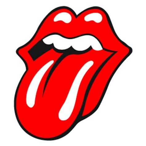 Rolling Stones Logo Sticker Sticker Mania