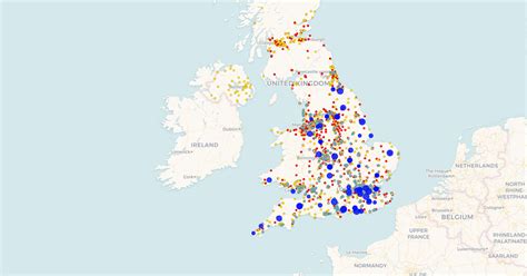 Tesco Site Selection Map