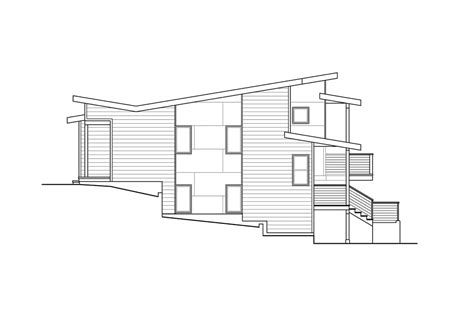 Contemporary Duplex Plan 3 Bedrm 2 Bath 1541 Sq Ft Per Unit 108 2064