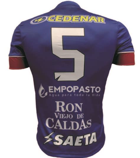 El club se encuentra actualmente desafiliado de la división mayor del fútbol colombiano  11 . Camisetas Saeta de Deportivo Pasto 2017 - Todo Sobre Camisetas