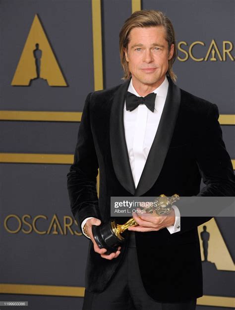 Over the years, while fans were busy being enamored with his sexiest man alive. Brad Pitt poses with his Oscar for Best Actor in a ...
