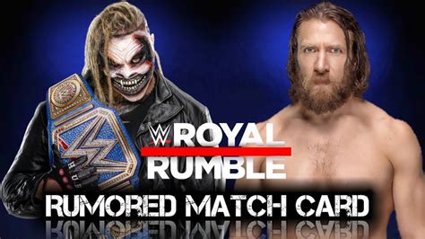 # universal champion the fiend bray wyatt vs. WWE Royal Rumble 2020 || match card predictions - YouTube
