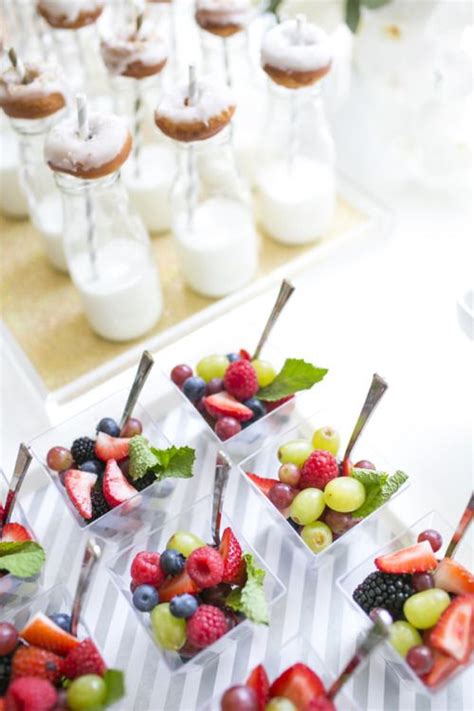 See more ideas about food, recipes, individual fruit cups. Tiny fruit salad | Buffet food, Brunch buffet, Brunch party