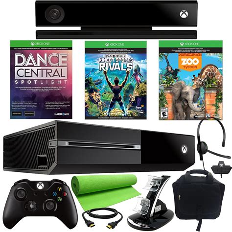 Microsoft Xbox One 500gb 3 Game Kinect Holiday Bundle With Accessories