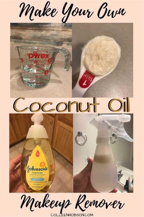 How To Make Coconut Oil Makeup Remover Coconut Oil Makeup Remover Oil Makeup Remover Coconut