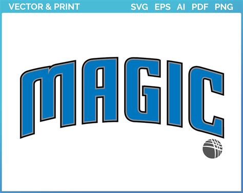 Orlando Magic Wordmark Logo 2008 Basketball Sports Vector Svg