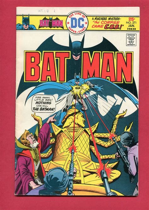 Batman Volume 1 1940 271 Jan 1976 Marvel Iconic Comics Online