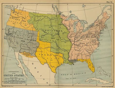 Boundaries Of Texas At Annexation In 1845 Historical Thinking Skills