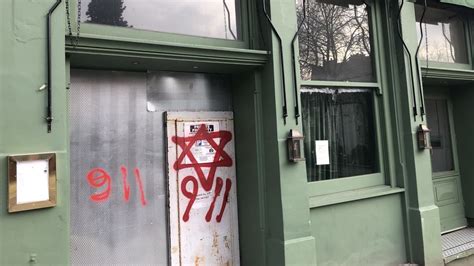 Anti Semitic Graffiti Sprayed Across London Shopfronts And Synagogue Cnn