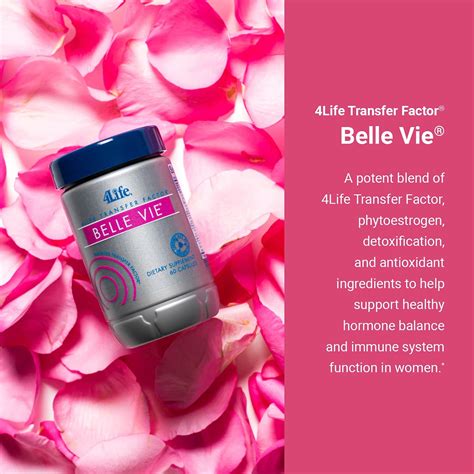 4life Transfer Factor Belle Vie Targeted Support For Female Hormone Balance Reproductive