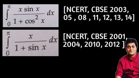 Integrate Xsinx 1 Cos 2x From 0 To Pi Integration Of X 1 Sinx From 0 To Pi Definite Integral
