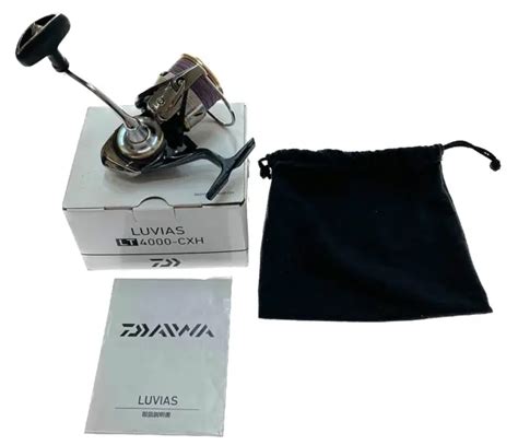 DAIWA 20 LUVIAS LT 4000 CXH Spinning Reel Used With Box From Japan 237